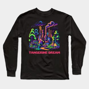 ≈ Tangerine Dream Retro Fan Design ≈ Long Sleeve T-Shirt